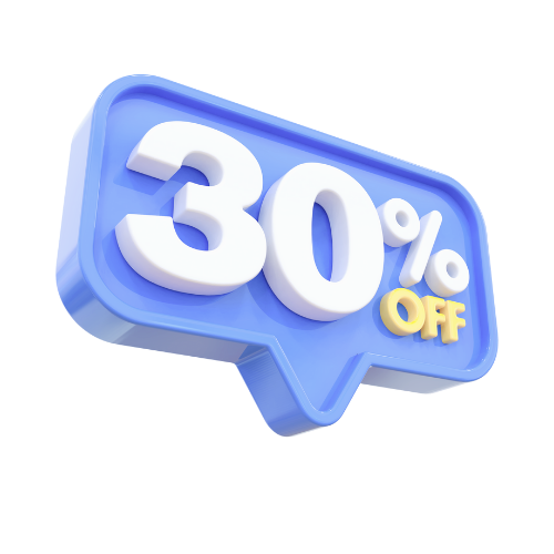 30% Rabatt