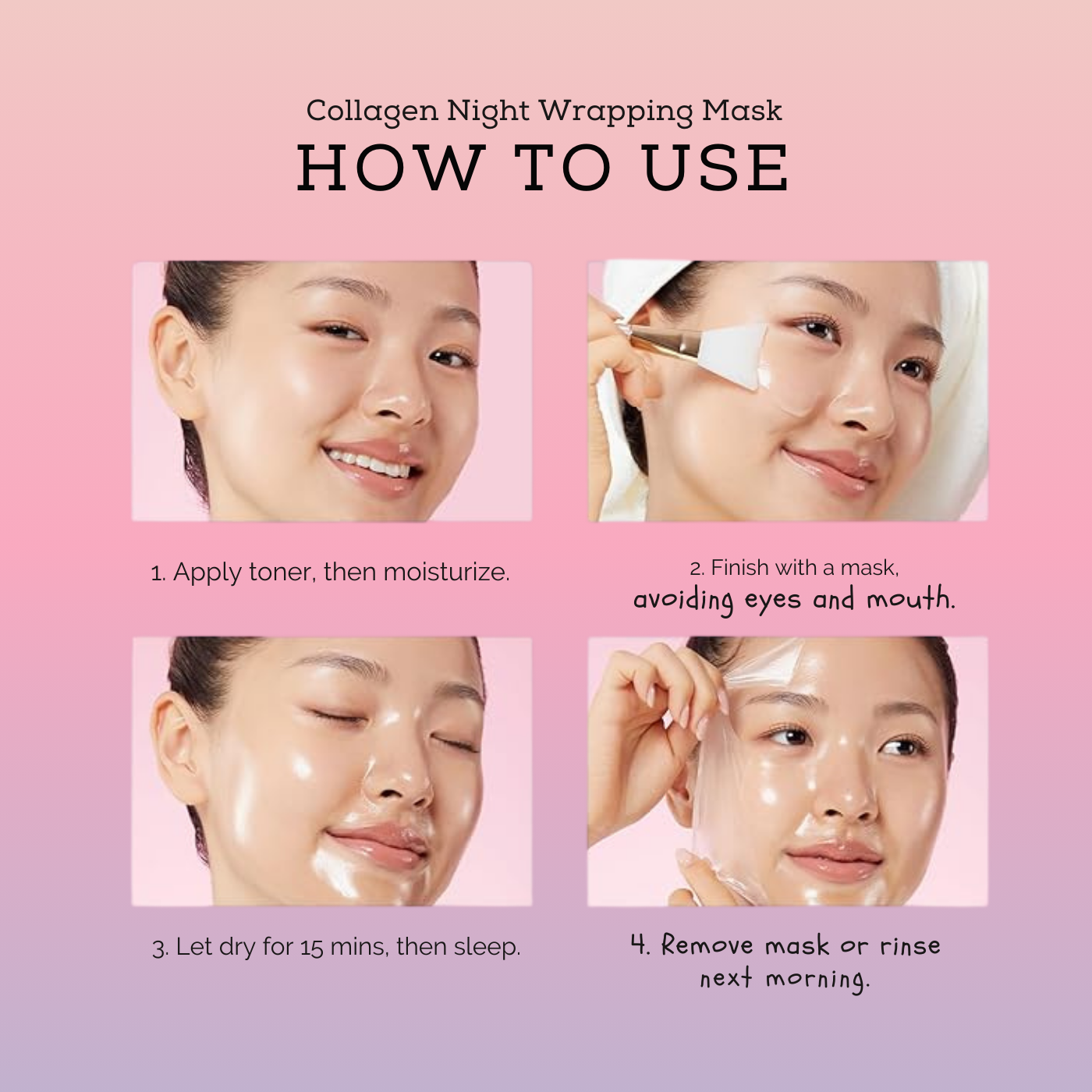 Collagen Night Wrapping Mask "By Hana Park"