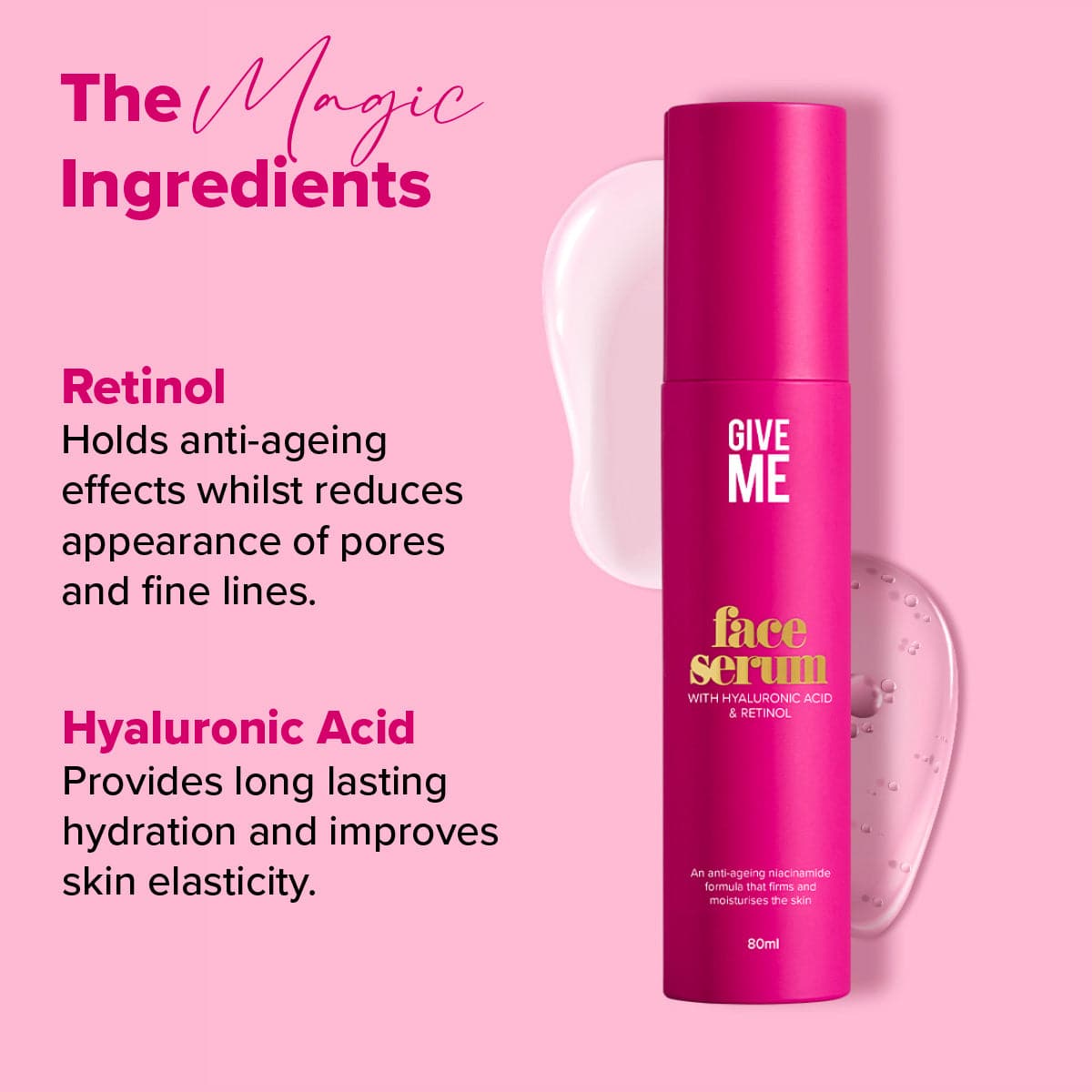 Hyaluronic Acid & Retinol Face Serum 