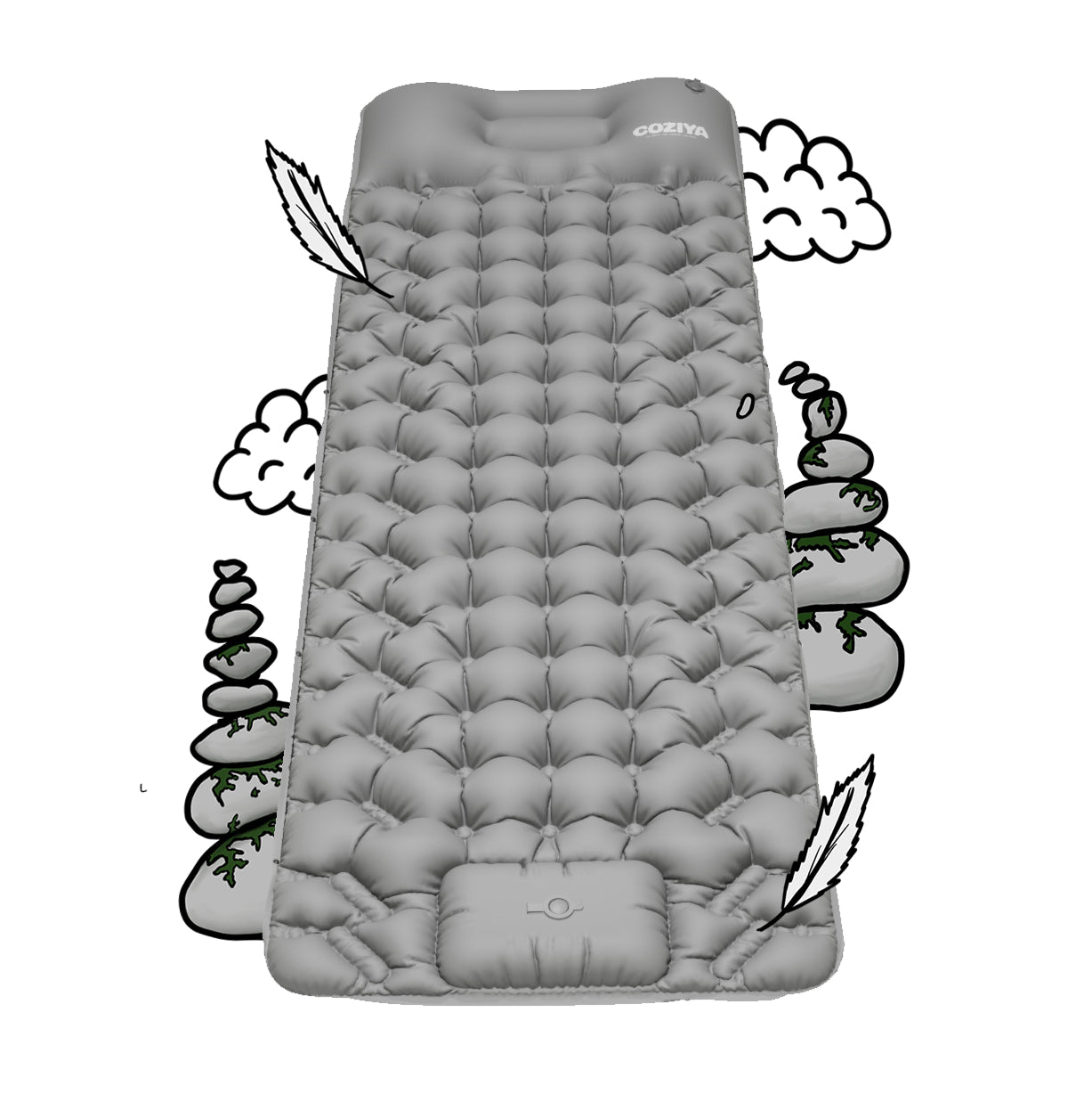 MATELAS GONFLABLE COZIYA